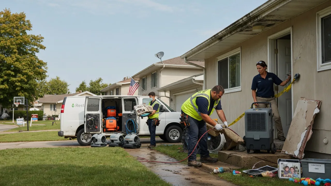 Water Damage Restoration in Southside, TN near me
